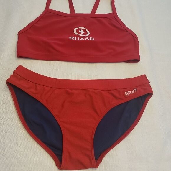 Sporti GUARD Logo 2 Piece Swimsuit - Picture 3 of 16